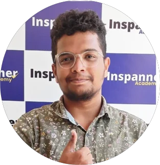Rohith placed as a reactJS developer after training in Inspanner Acadmy Hyderabad.